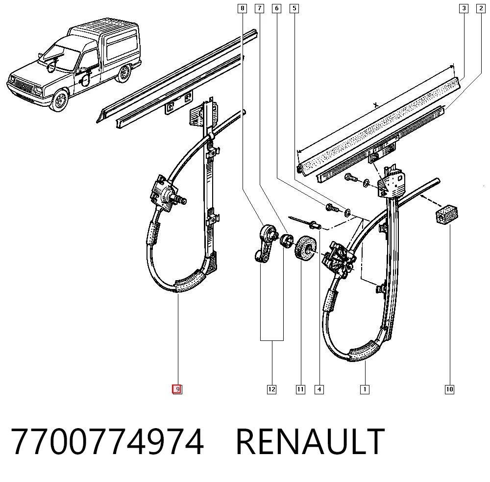 7700774974 Renault (RVI)
