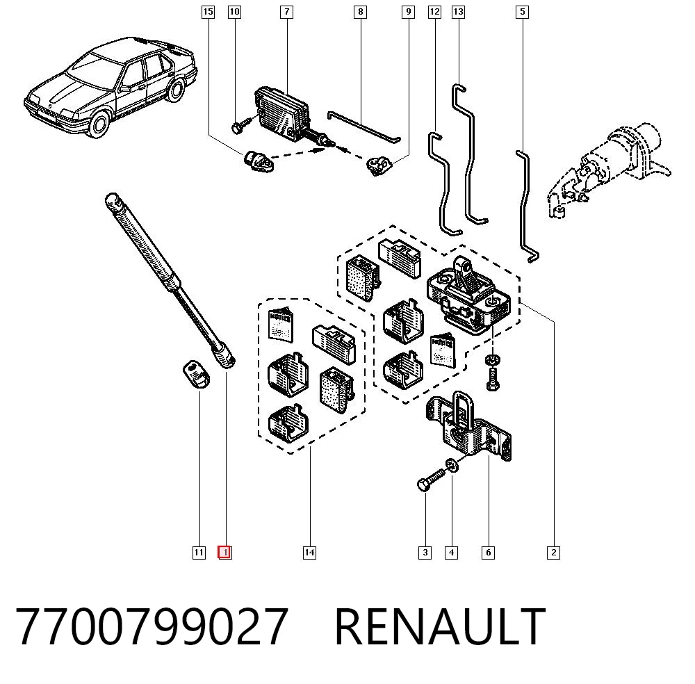 7700799027 Renault (RVI)