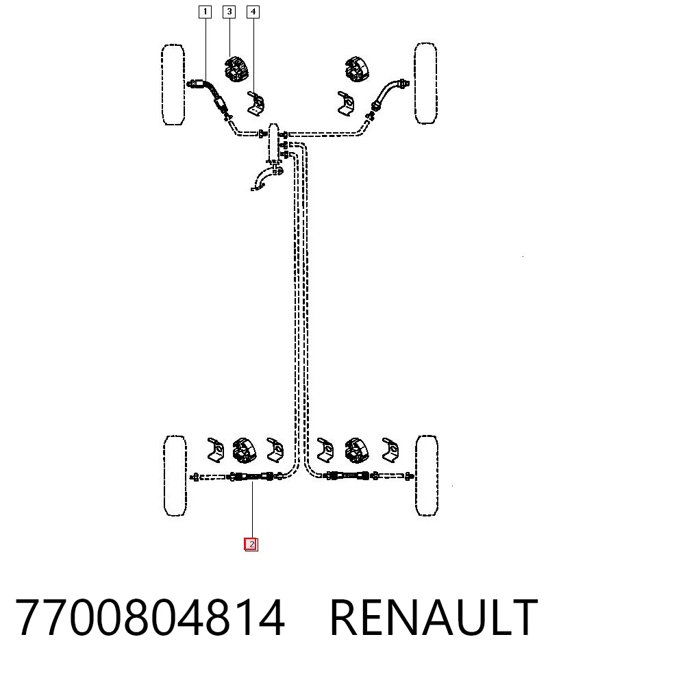 7700804814 Renault (RVI)