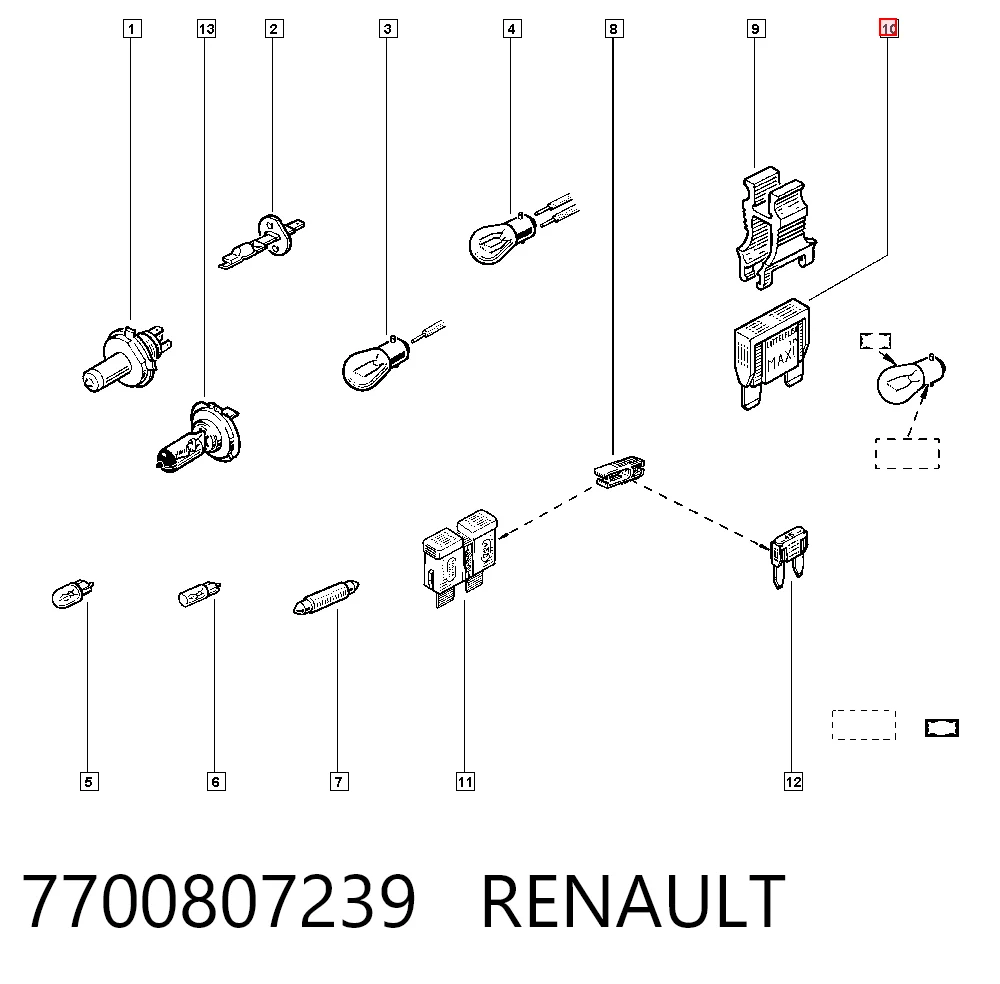 7700807239 Renault (RVI)