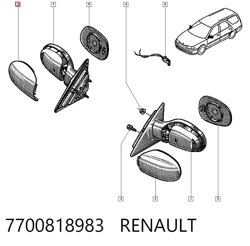 7700818983 Renault (RVI)