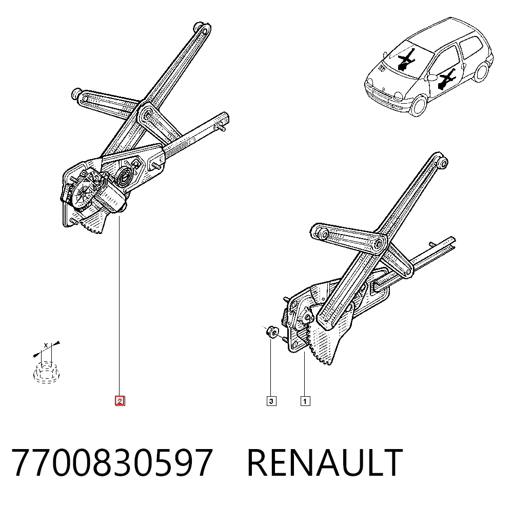 Preço da peça  Twingo I hatchback