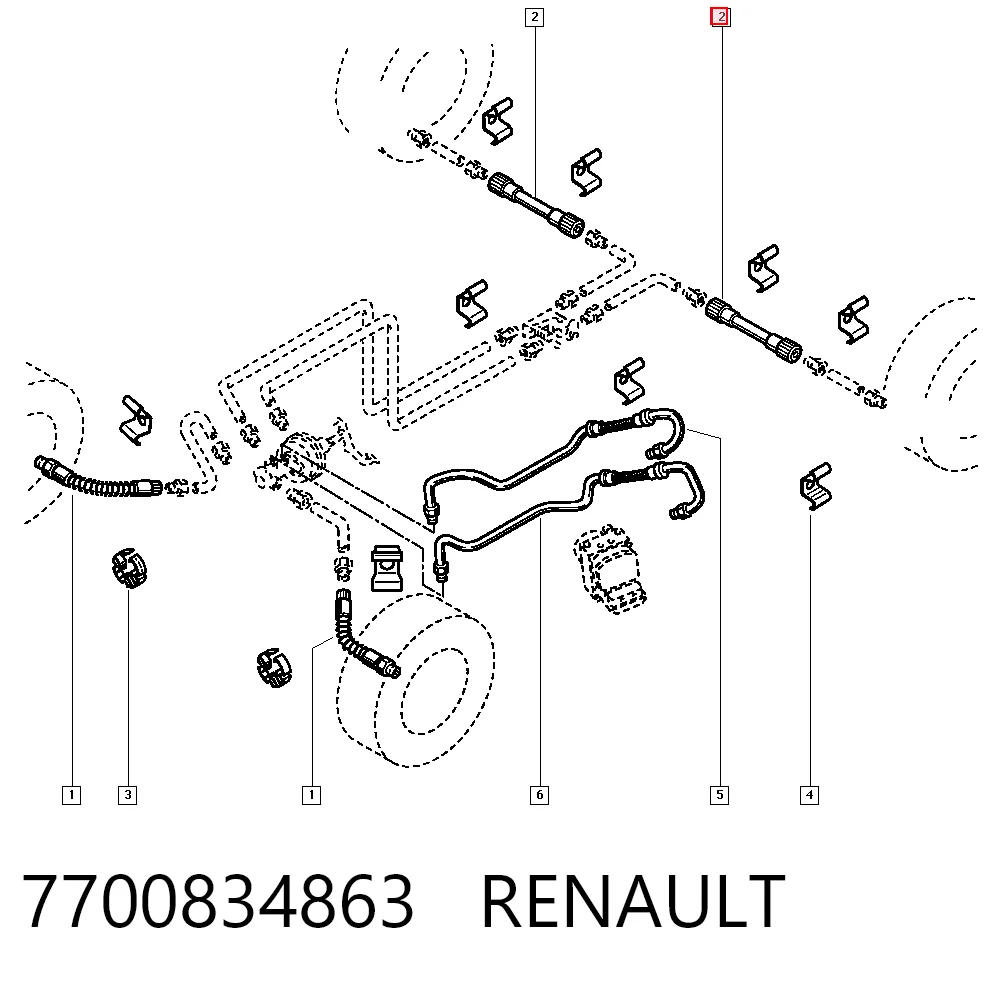 7700834863 Renault (RVI)