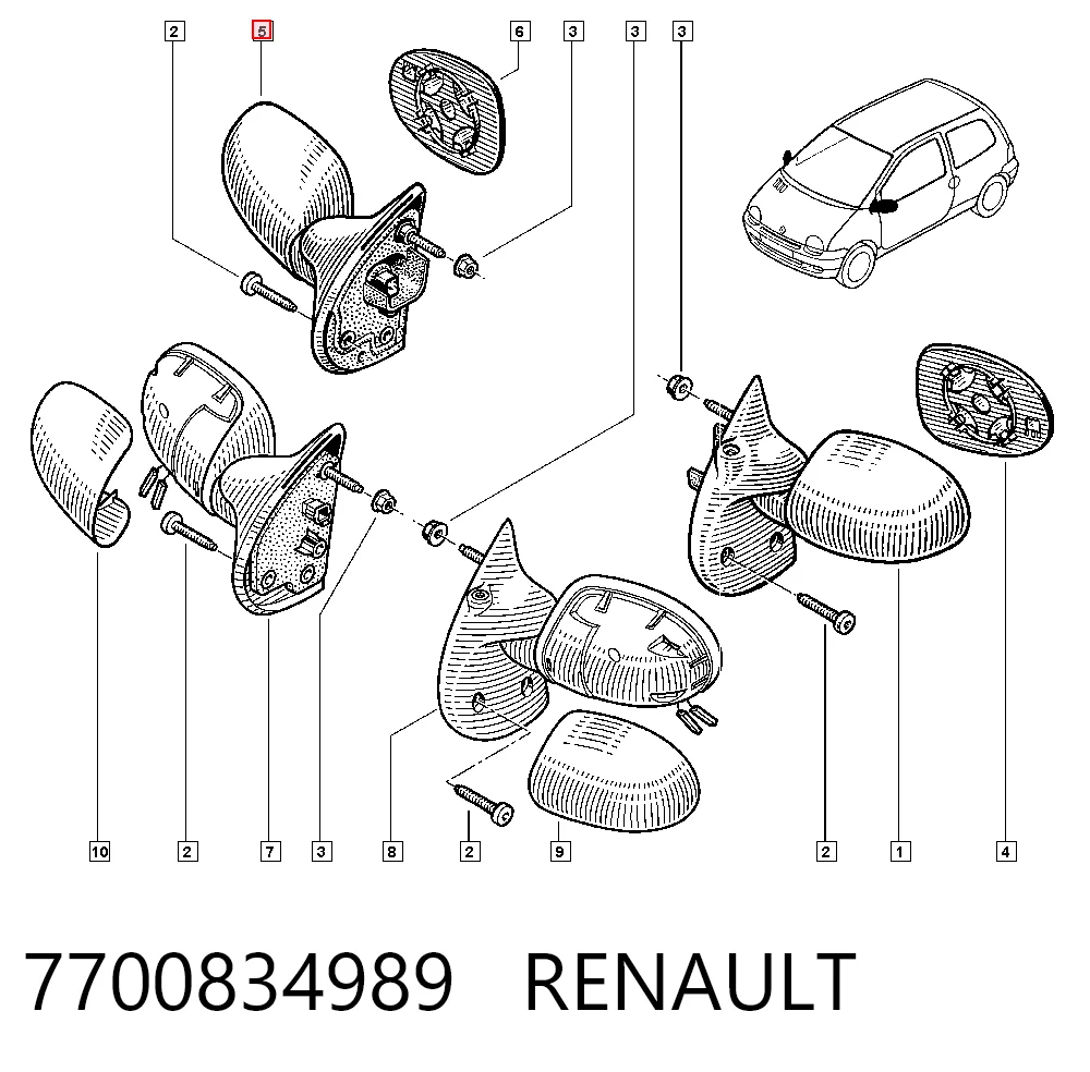 7700834989 Renault (RVI)