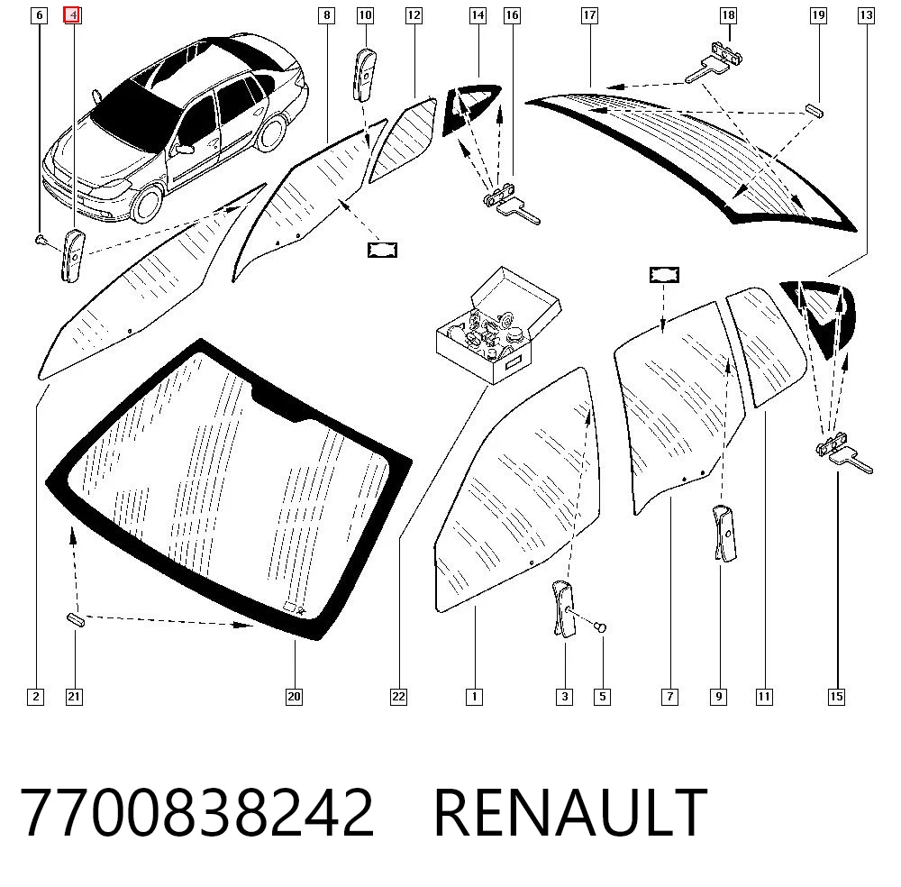 7700838242 Renault (RVI)