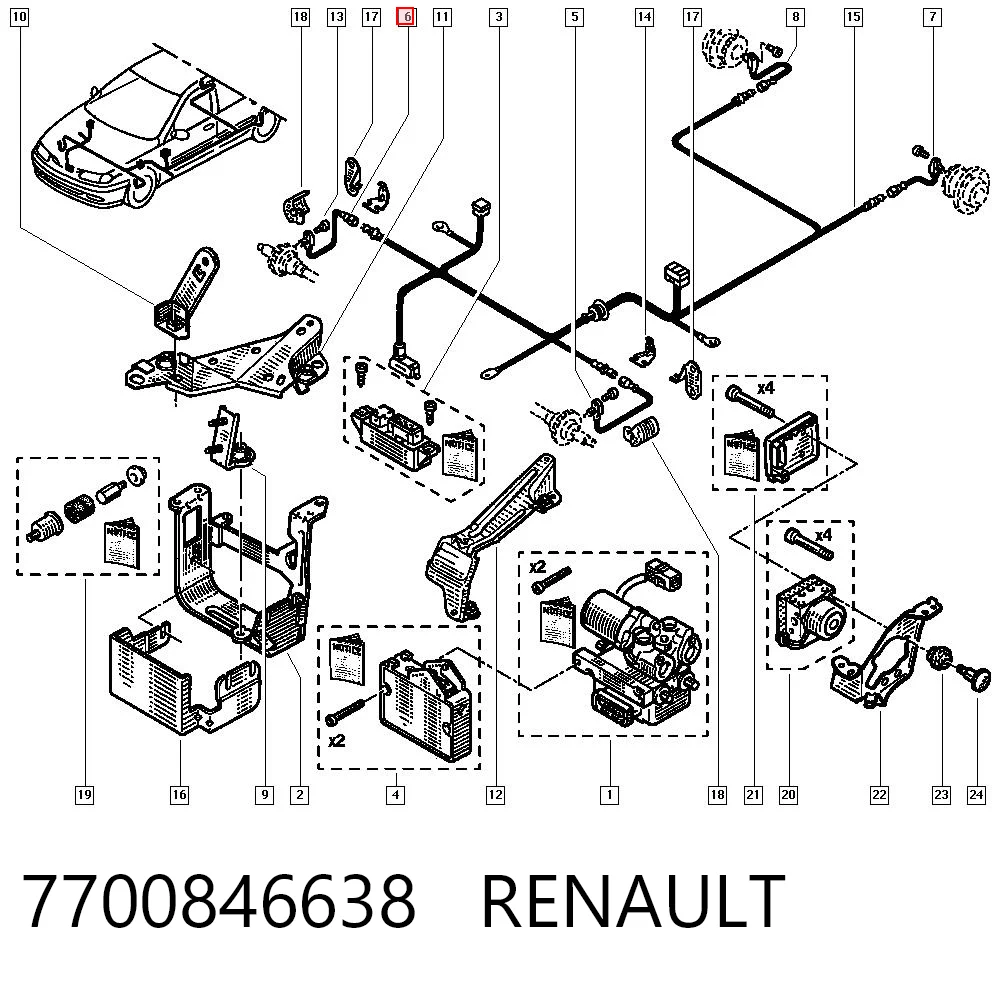 7700846638 Renault (RVI)