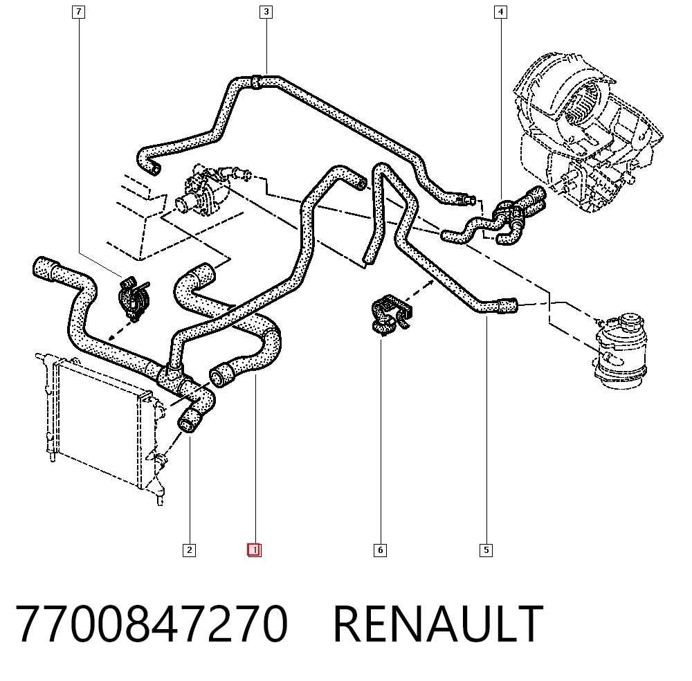 7700847270 Renault (RVI)