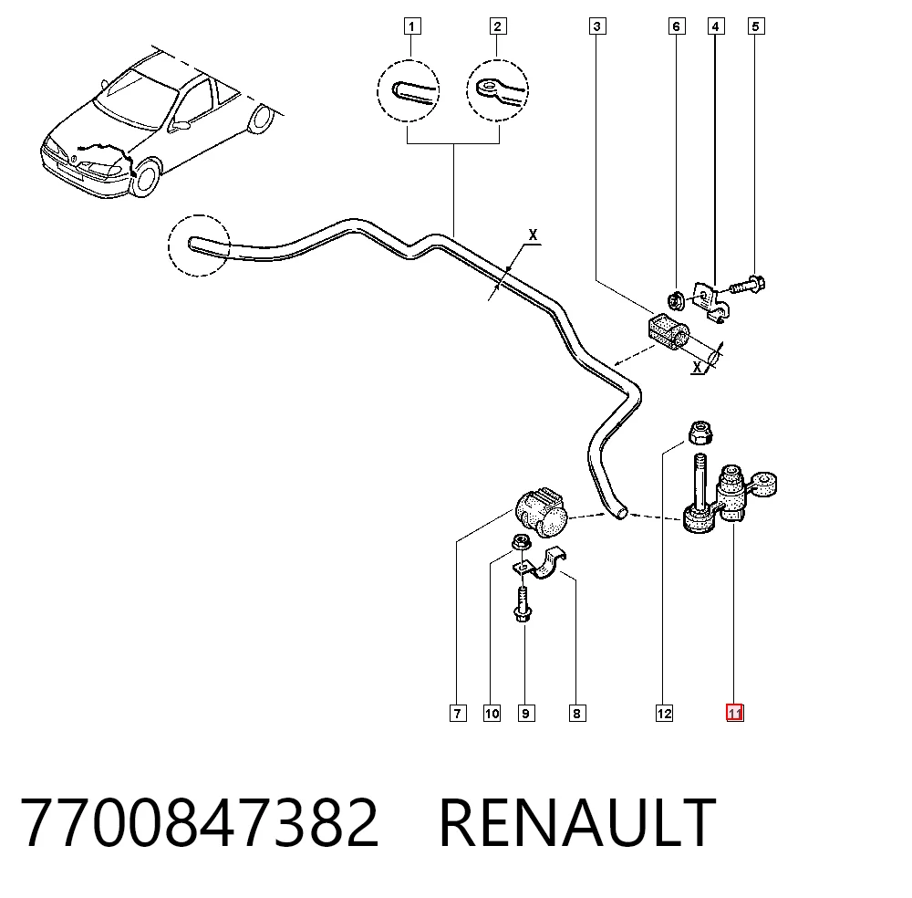  Renault Megane I (BA0, BA1)