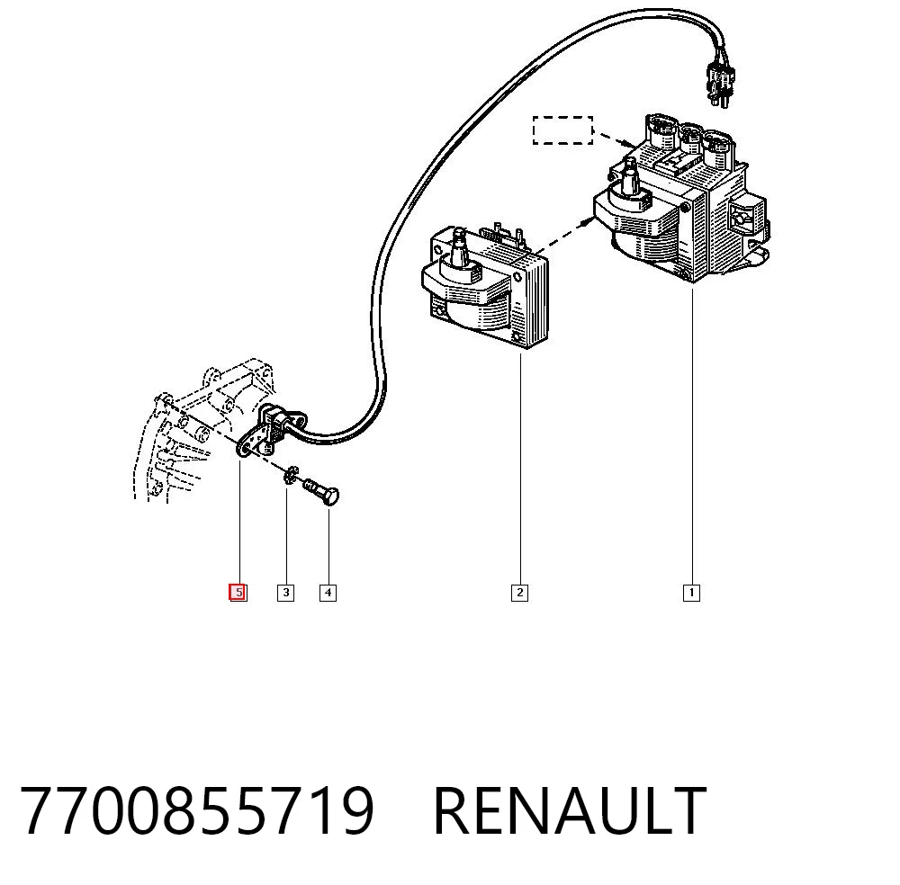 7700855719 Renault (RVI)