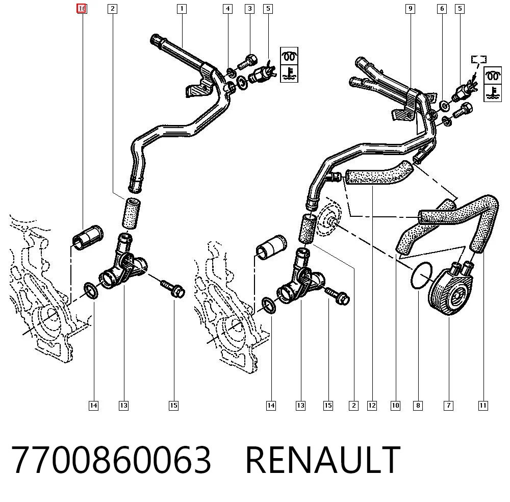 7700860063 Renault (RVI)