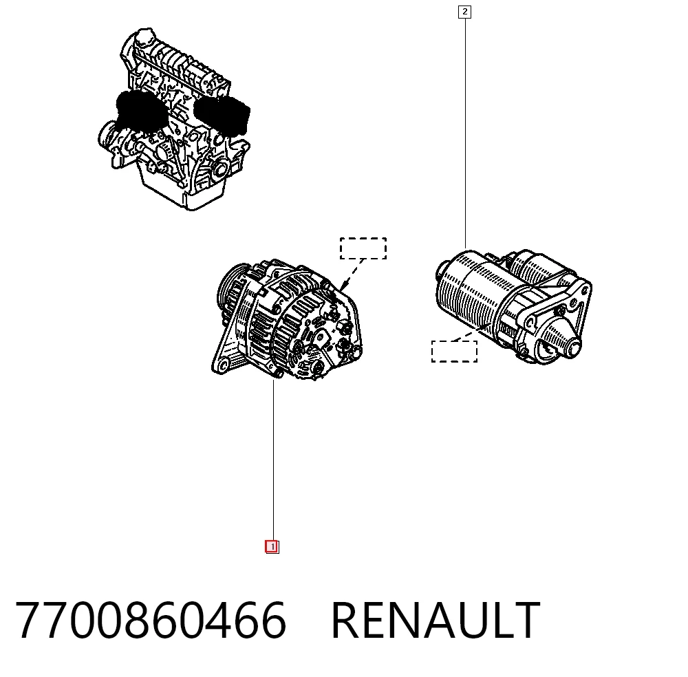 Gerador 8111703 Volvo