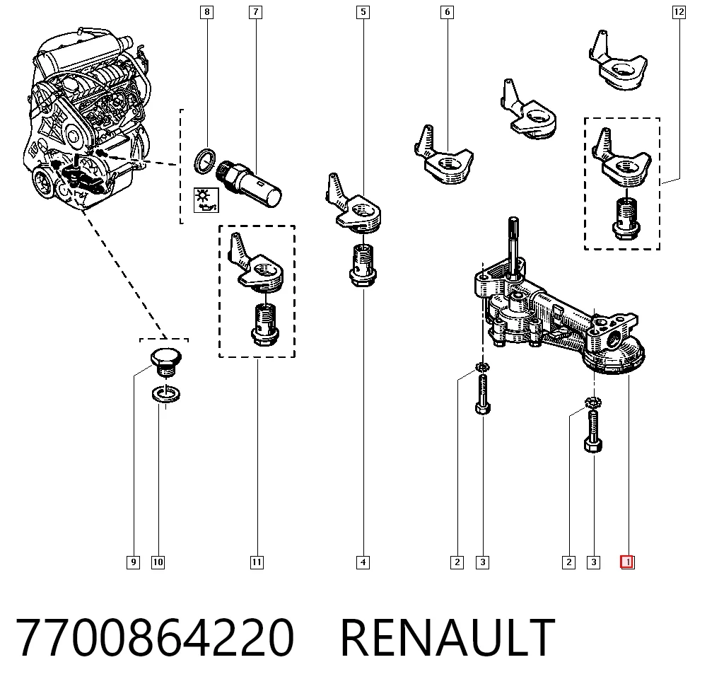 Compre Bomba de óleo Renault 21 
