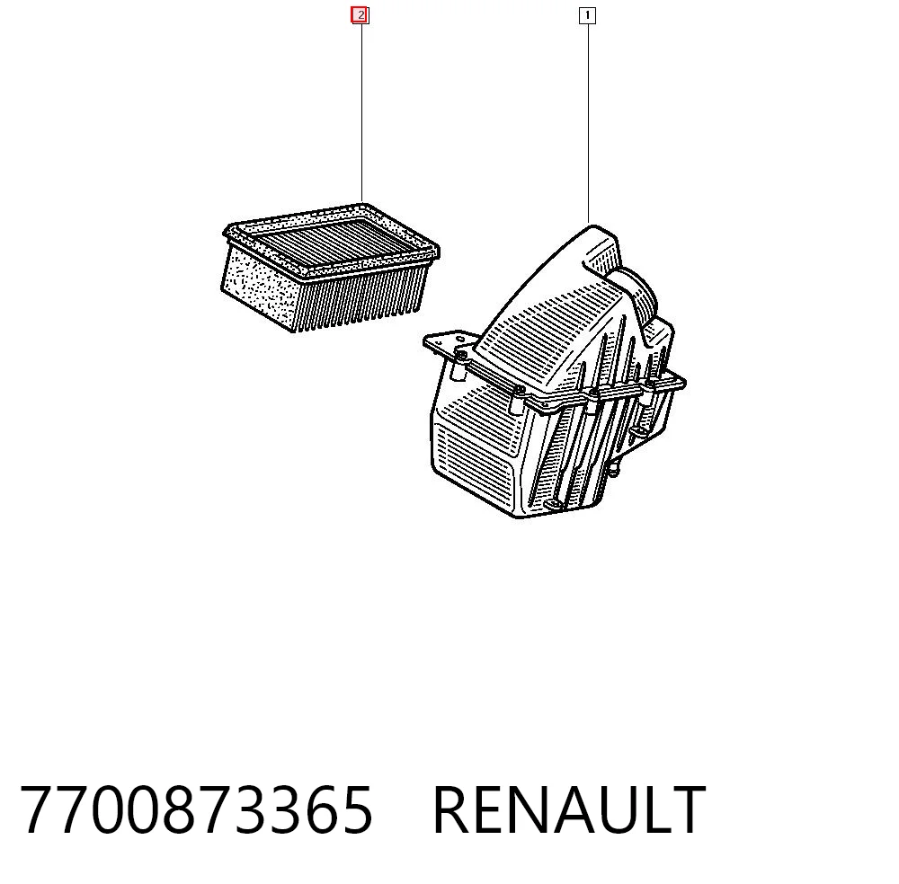 7700873365 Renault (RVI)