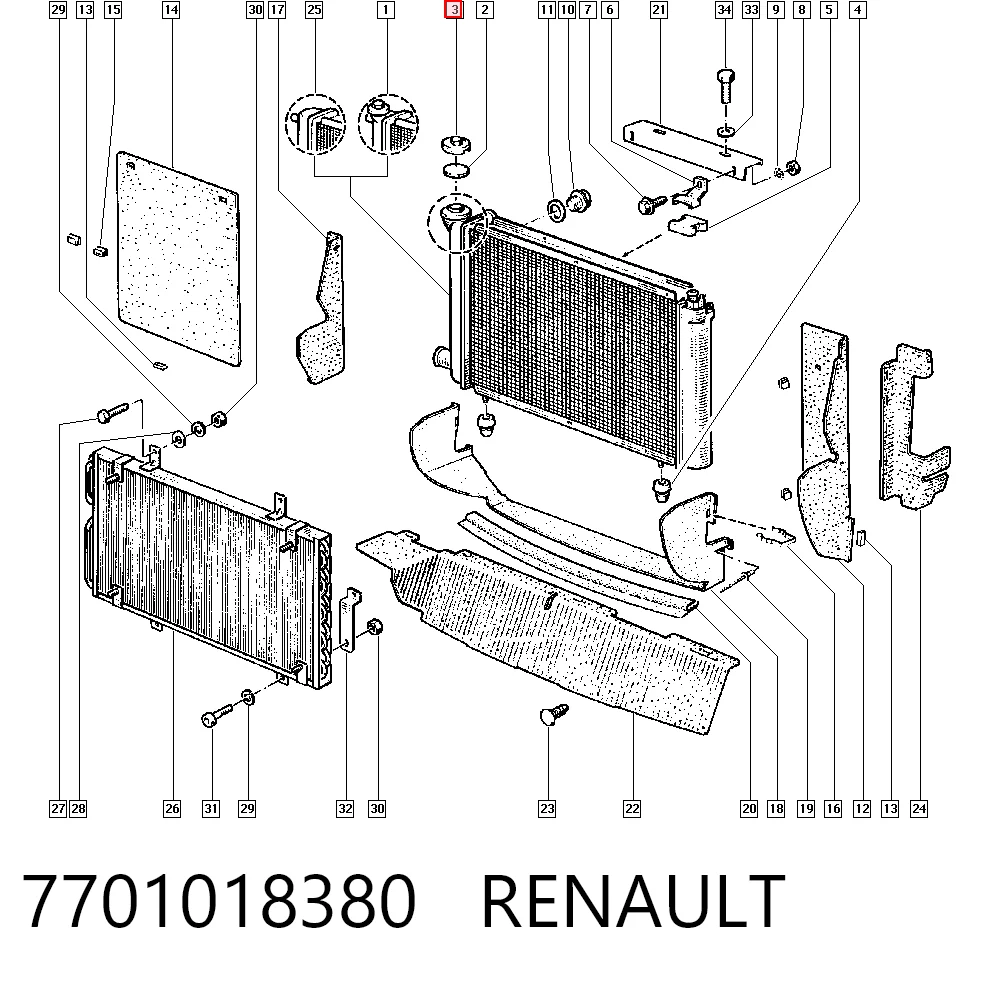 7701018380 Renault (RVI)