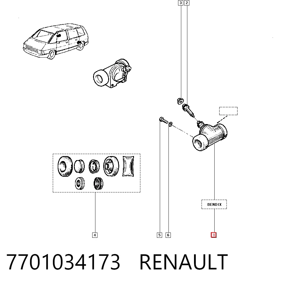 7701034173 Renault (RVI)