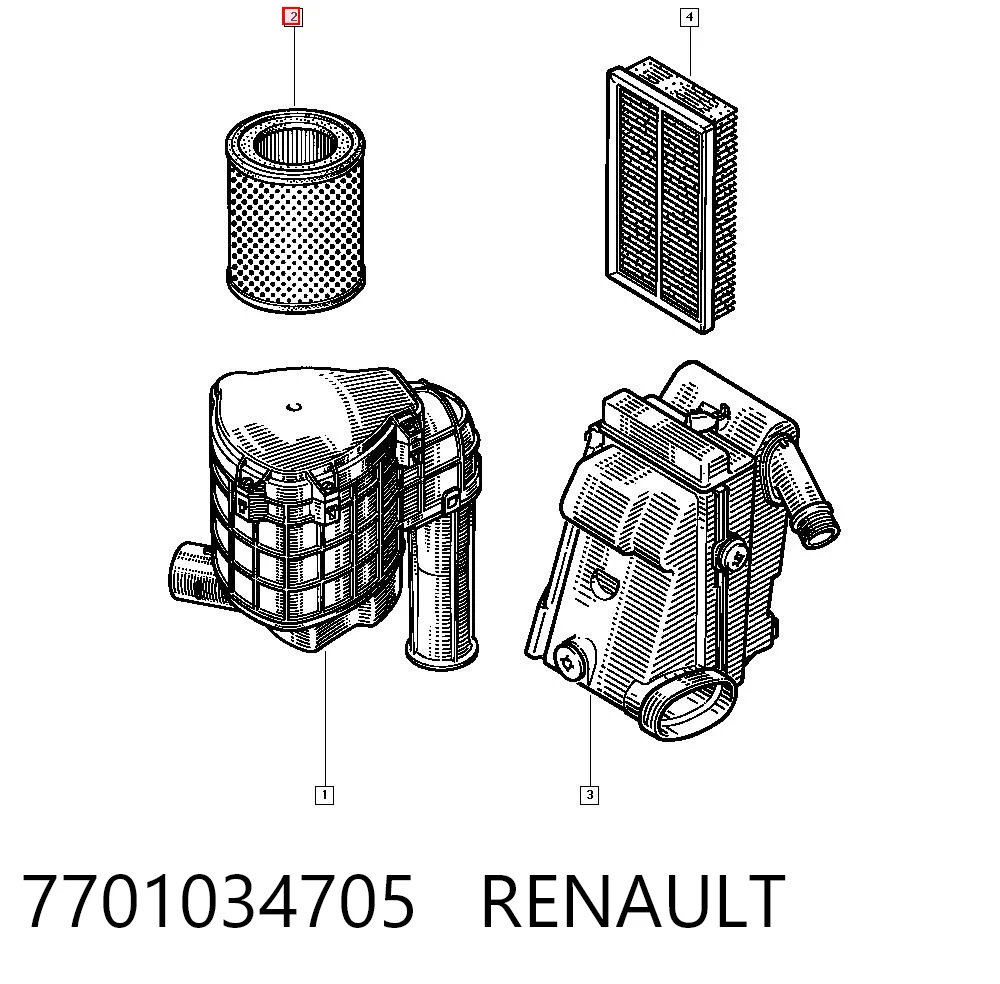 7701034705 Renault (RVI)