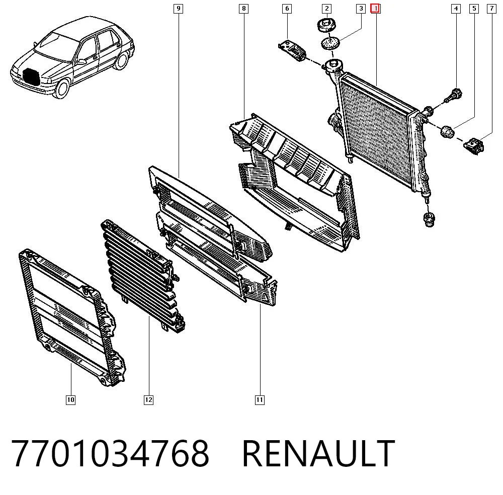 7701034768 Renault (RVI)