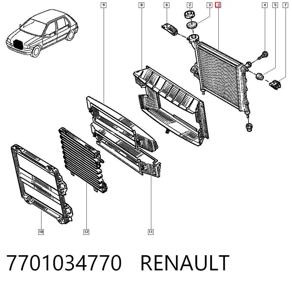 7701034770 Renault (RVI)
