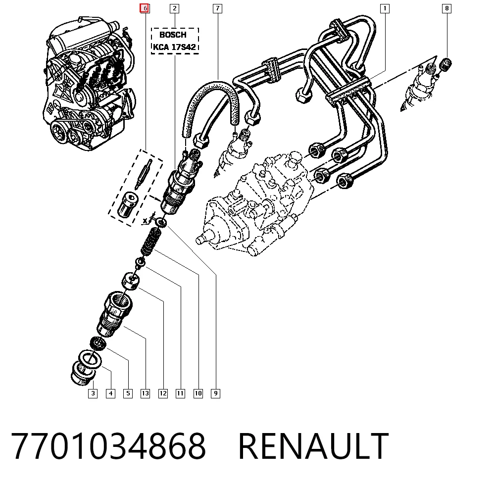 7701034868 Renault (RVI)