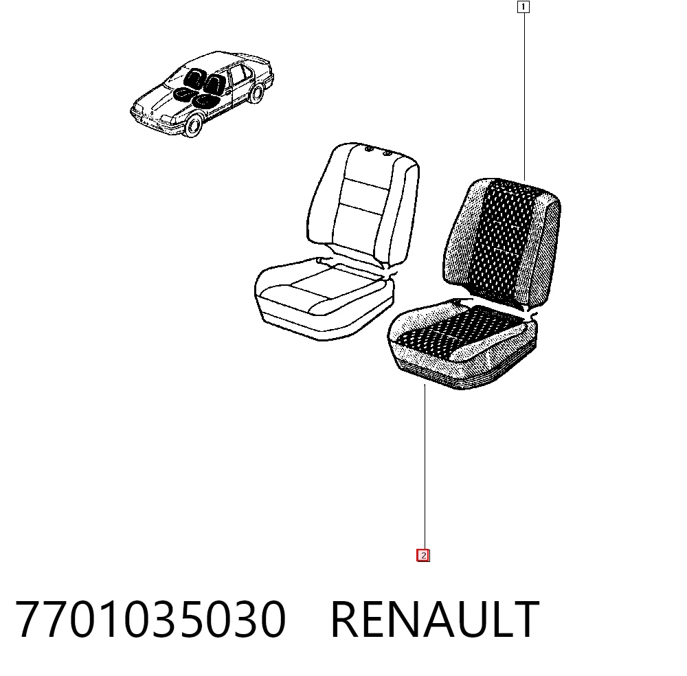 7701035030 Renault (RVI)