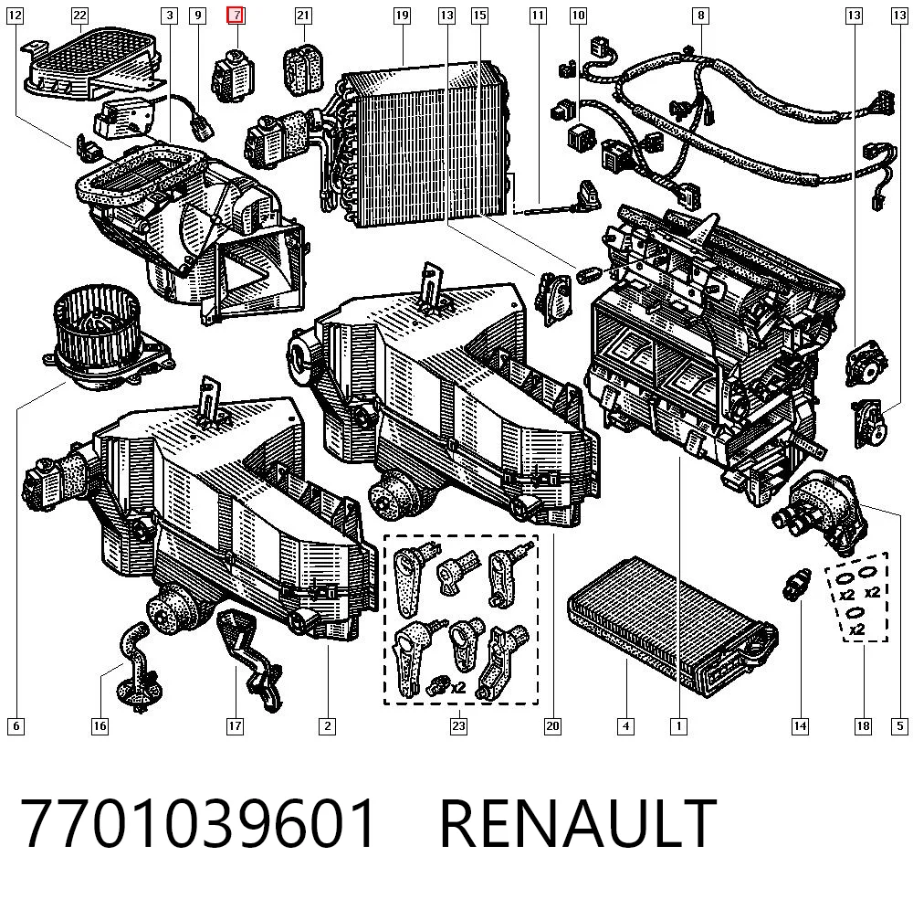 7701039601 Renault (RVI)
