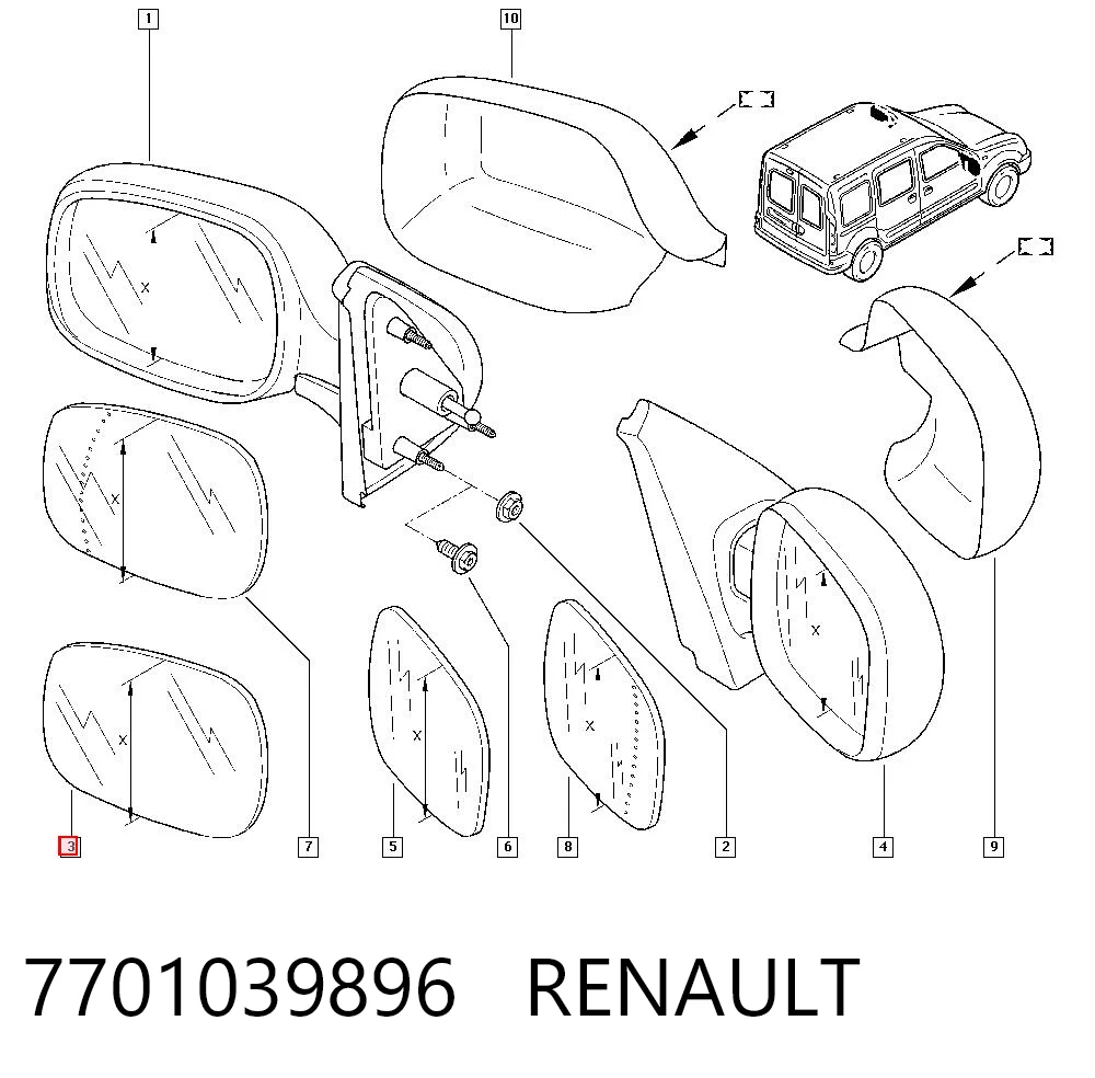 7701039896 Renault (RVI)
