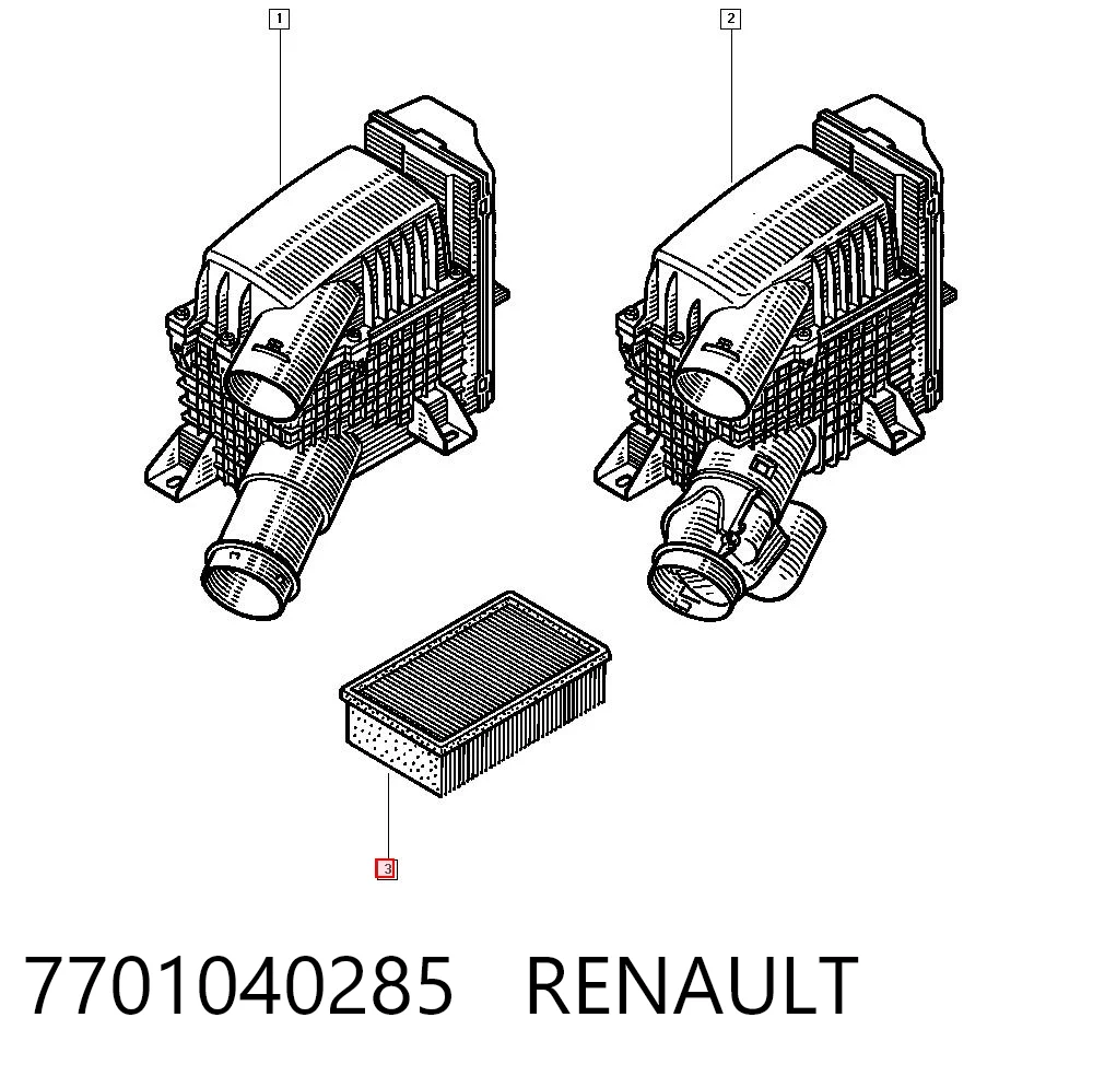 7701040285 Renault (RVI)