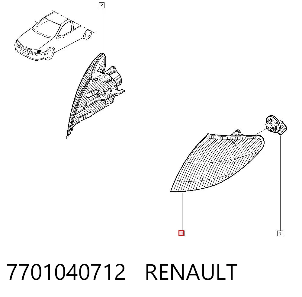 7701040712 Renault (RVI)