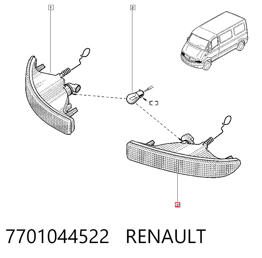 7701044522 Renault (RVI)
