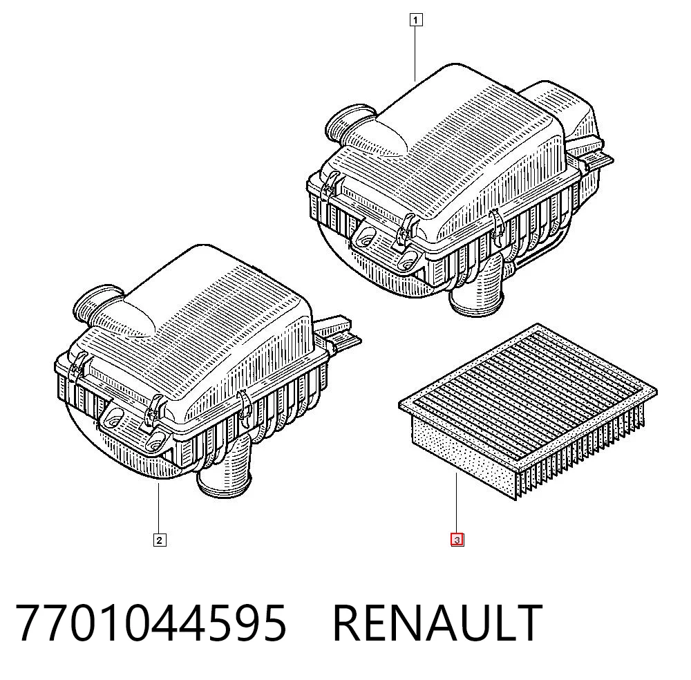 7701044595 Renault (RVI)