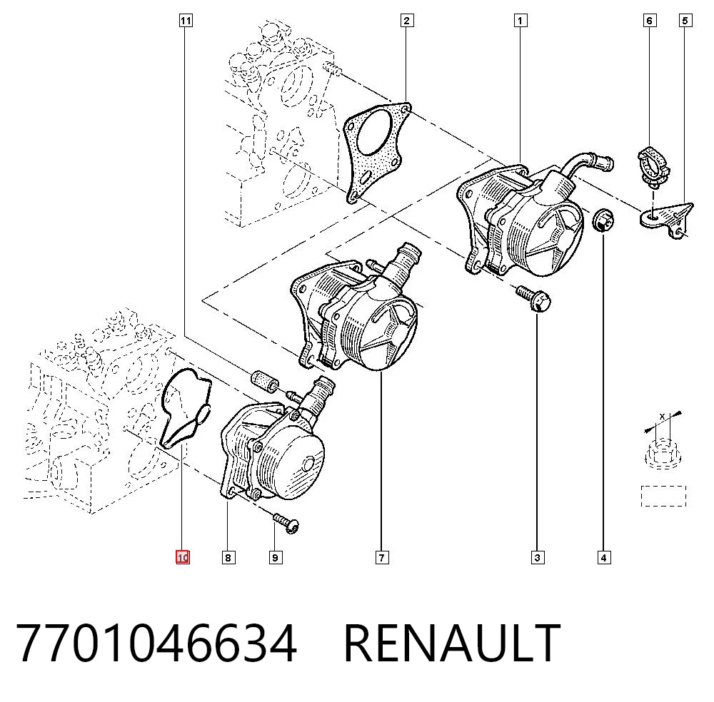 7701046634 Renault (RVI)