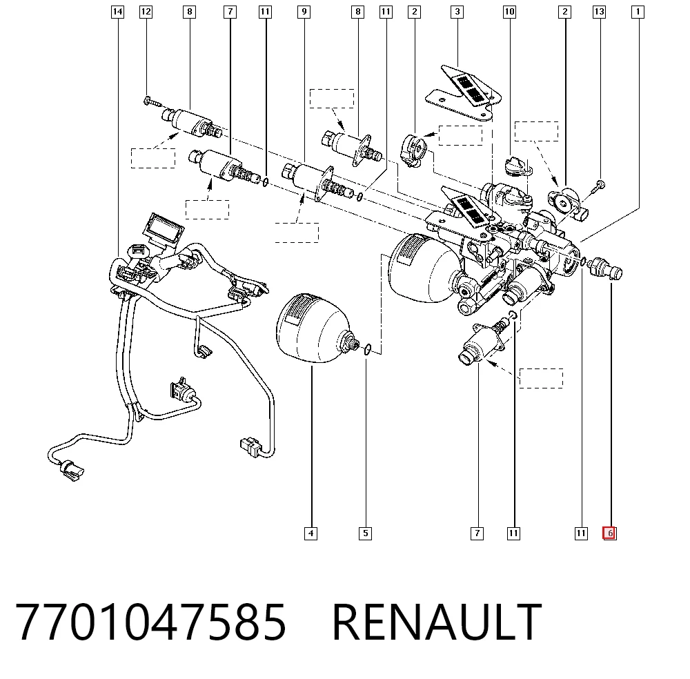 7701047585 Renault (RVI)