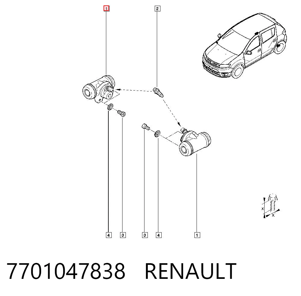 7701047838 Renault (RVI)