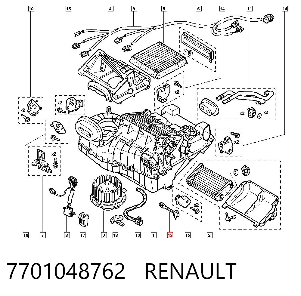 7701048762 Renault (RVI)