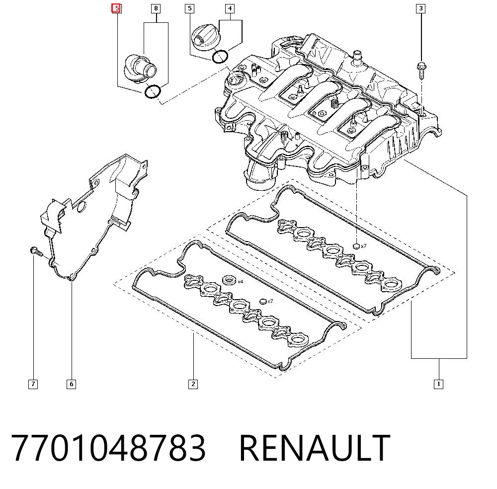 7701048783 Renault (RVI)