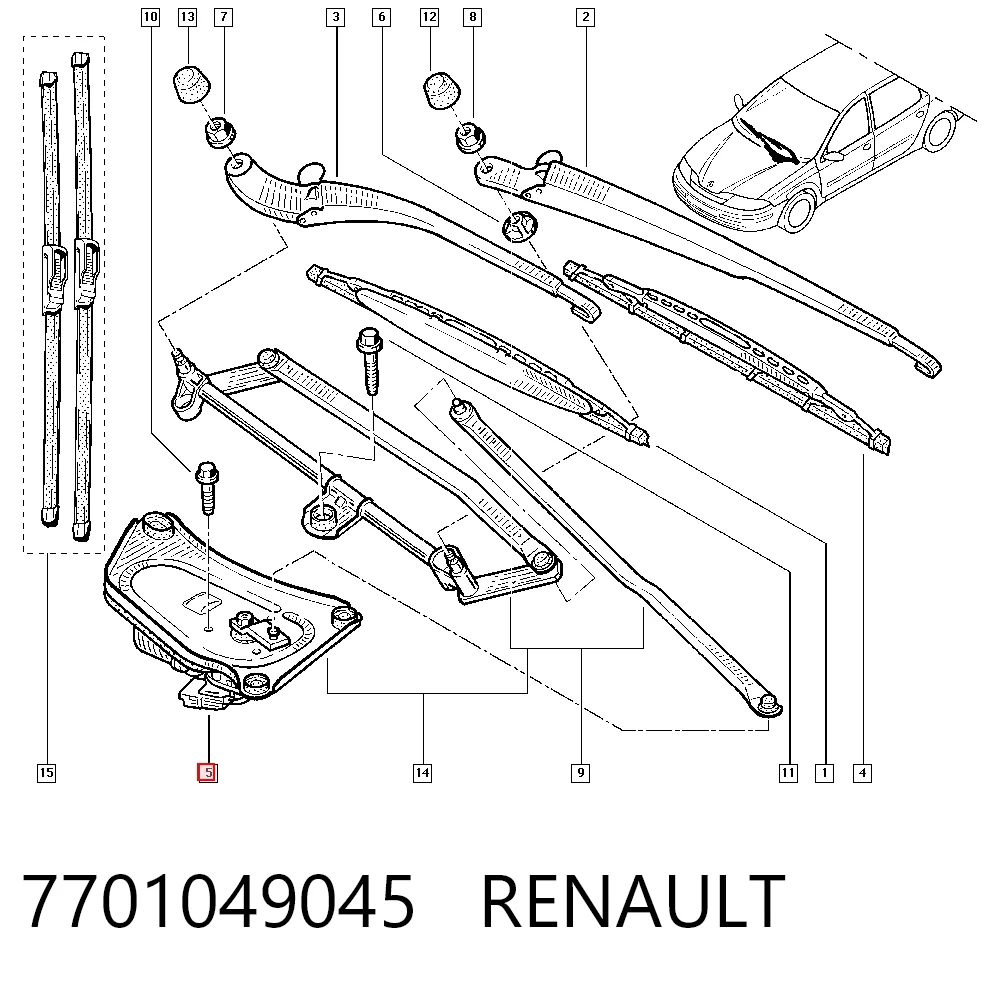  Renault Laguna II (BG0, BG1)