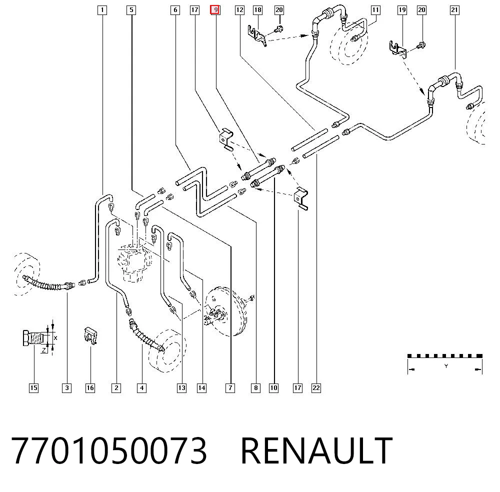 7701050073 Renault (RVI)