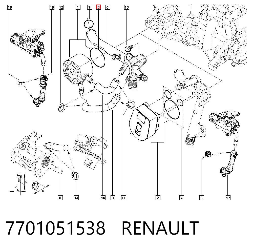 7701051538 Renault (RVI)