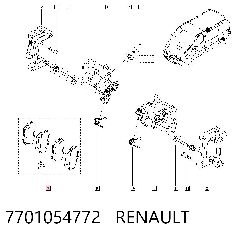 7701054772 Renault (RVI)