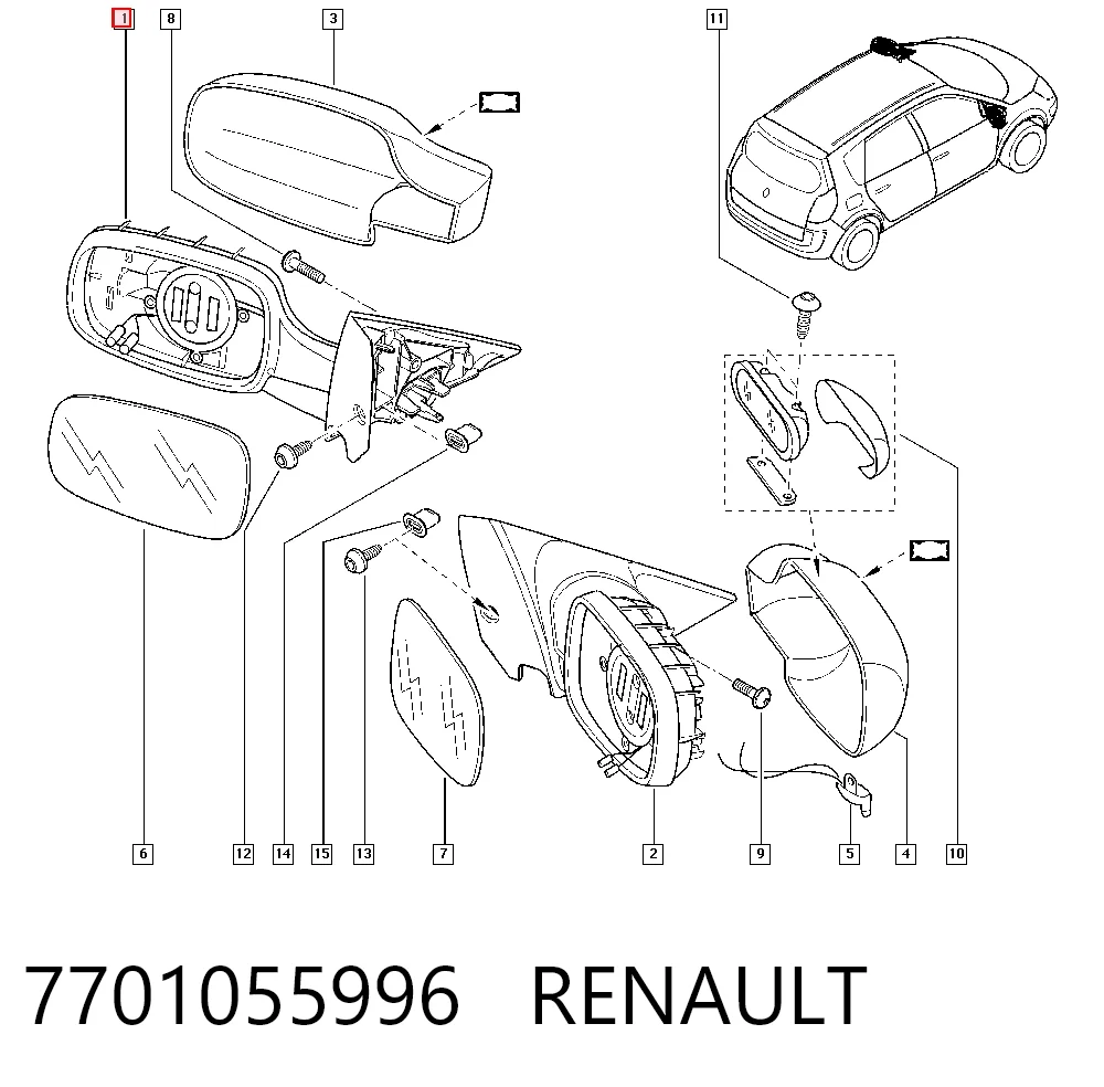 7701055996 Renault (RVI)