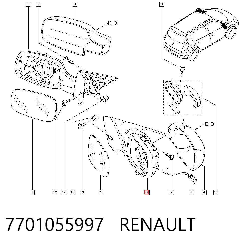 7701055997 Renault (RVI)