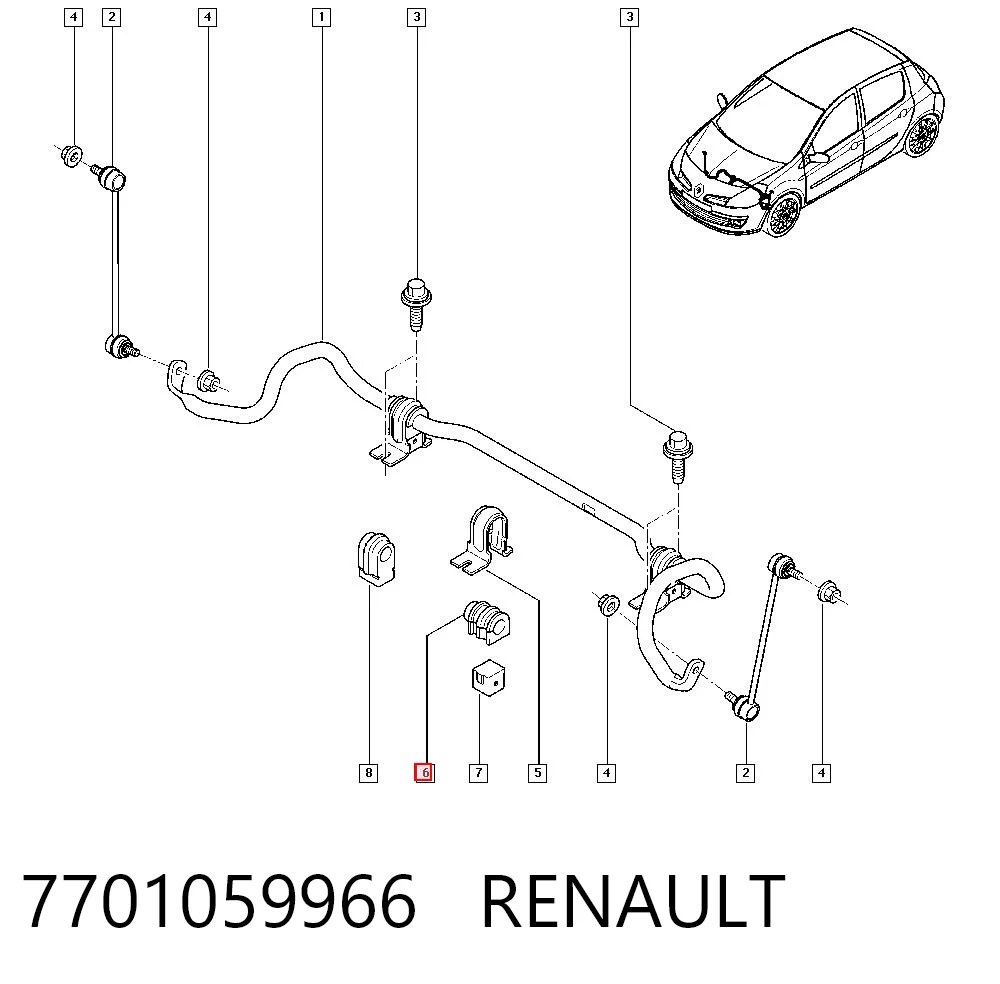 7701059966 Renault (RVI)