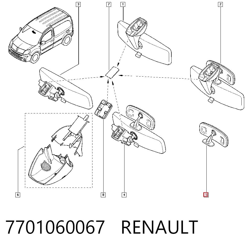 7701060067 Renault (RVI)