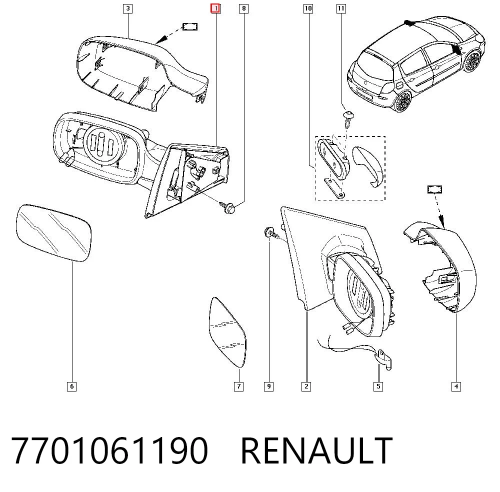  Renault Clio III hatchback comprar em Portugal