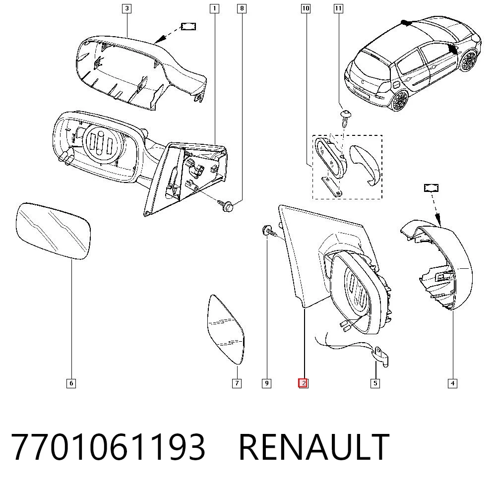 7701061193 Renault (RVI)