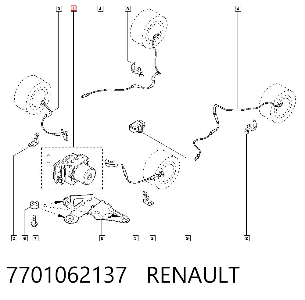 Unidade hidráulico de controlo ABS Bosch 0265234311 preço, a partir de 28,94 USD