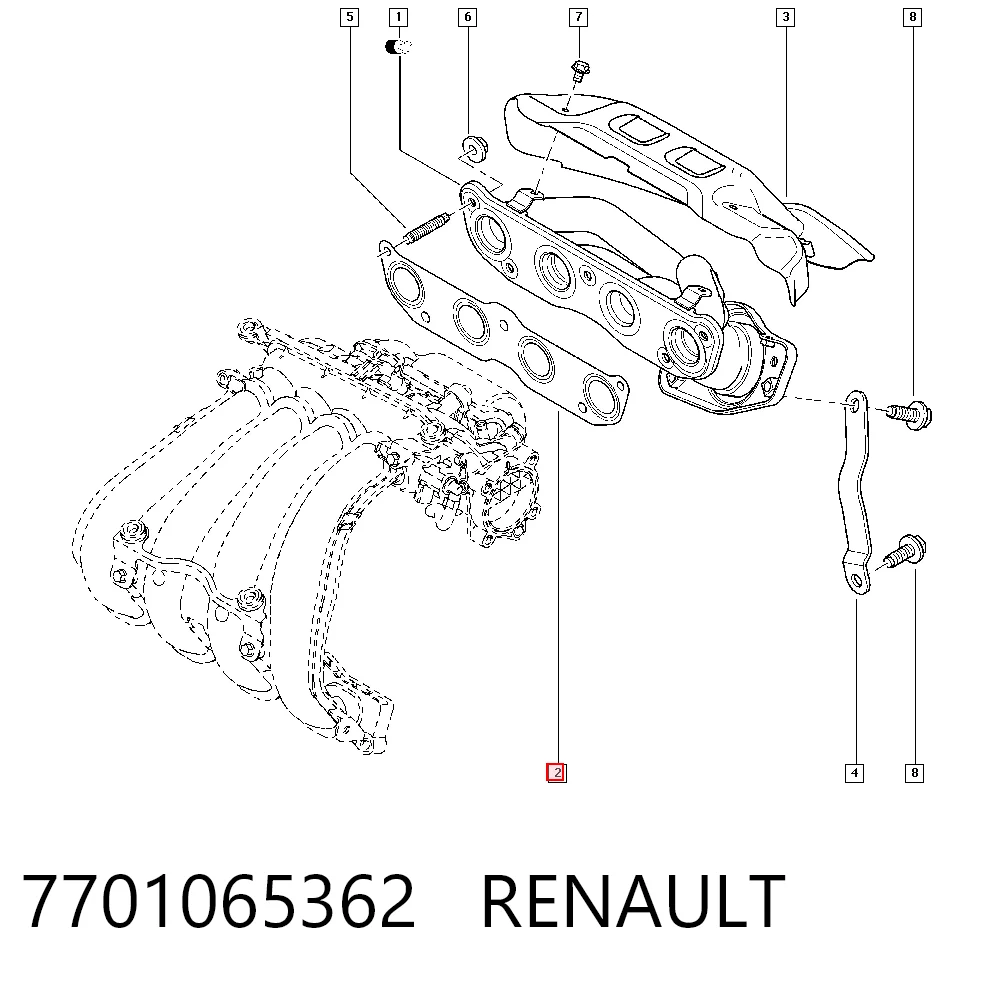 7701065362 Renault (RVI)