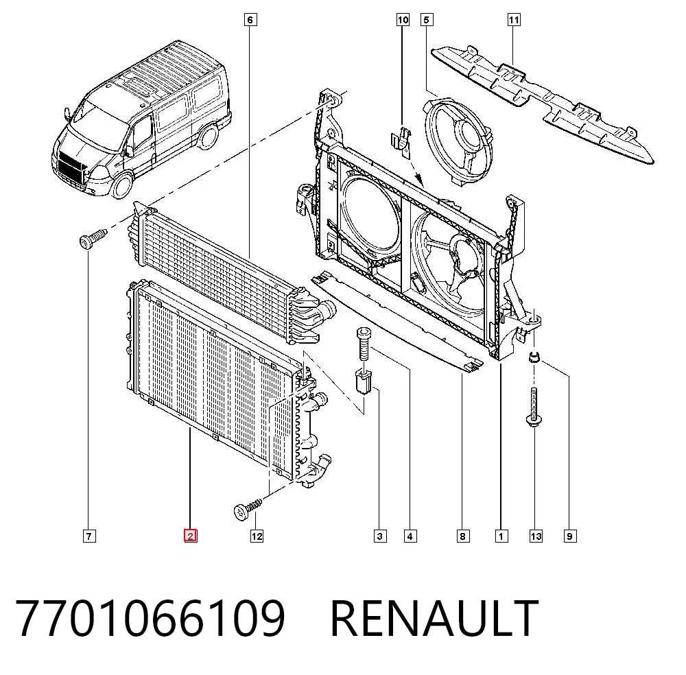 7701066109 Renault (RVI)