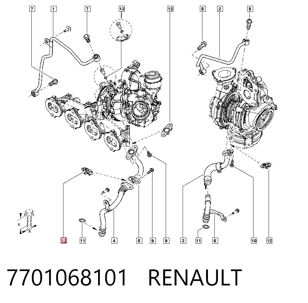 Vedante de mangueira de derivação de óleo de turbina General Motors 93198109 preço, a partir de 7,62 USD