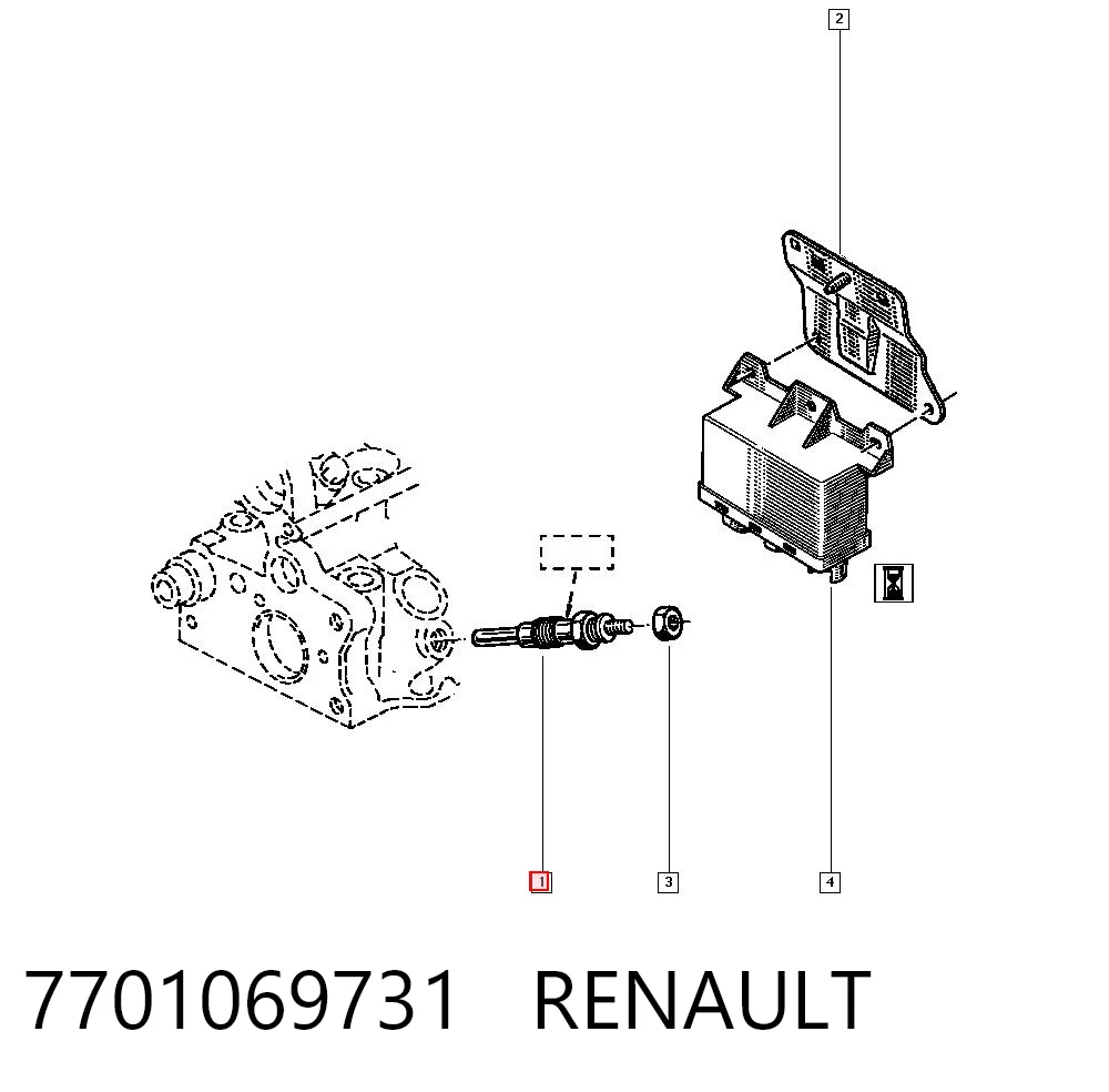 7701069731 Renault (RVI)
